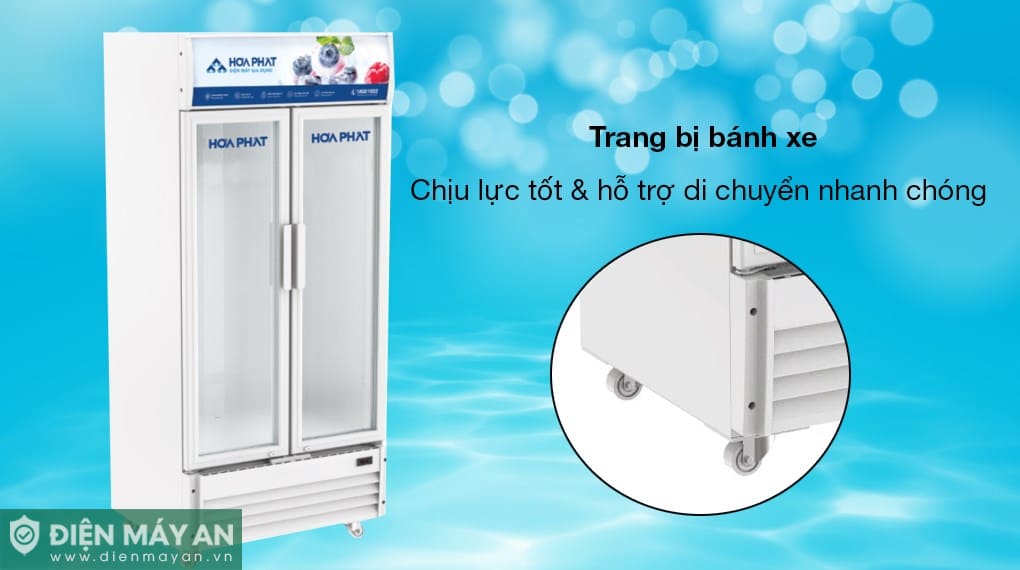 Tủ mát trưng bày Hòa Phát 723 lít HSR D6723
